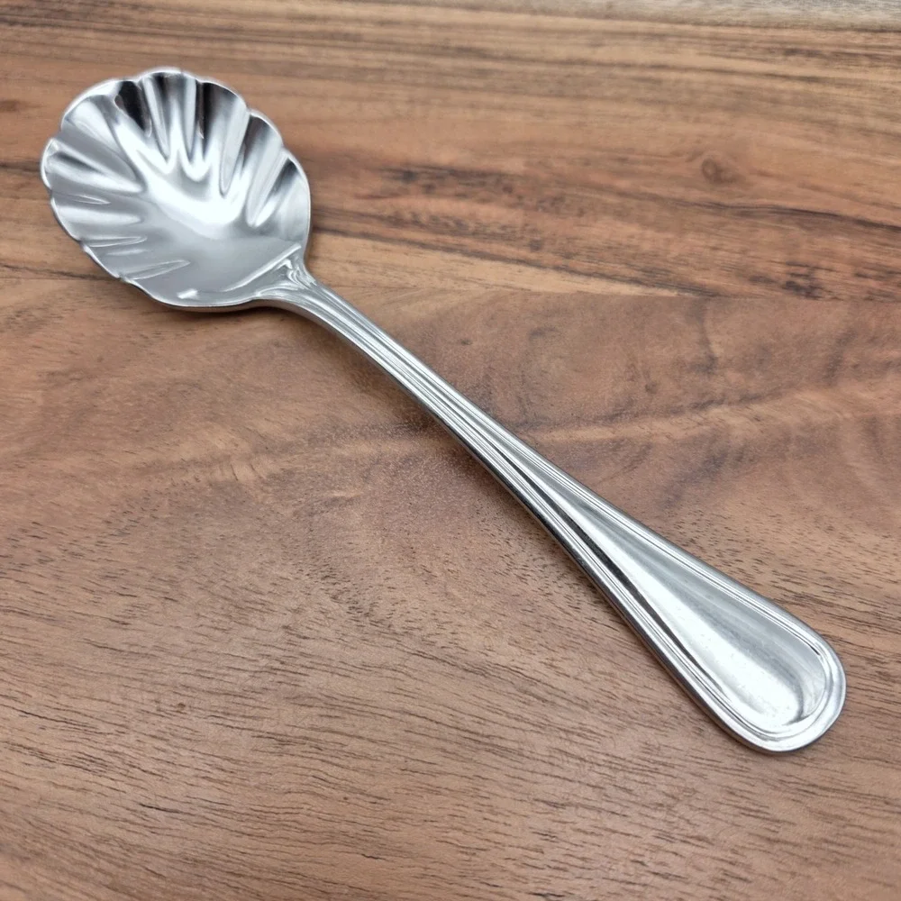 Wallace Rockport 7 Piece Hostess Set Stainless Meat Fork Carving Knife Pie
